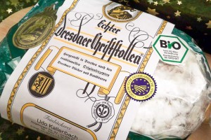 Echter Dresdner Bio-Christstollen
