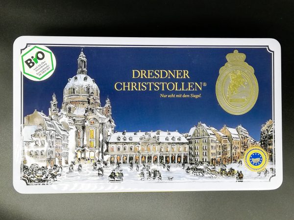 Bio-Meisterstollen in Schmuckdose